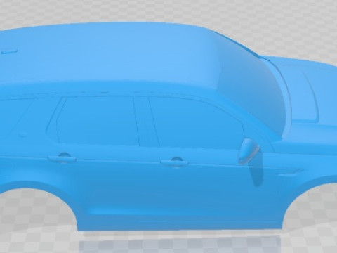 Land Rover Discovery Sport 2015 Printable Body Car Modelo de Impressão 3D