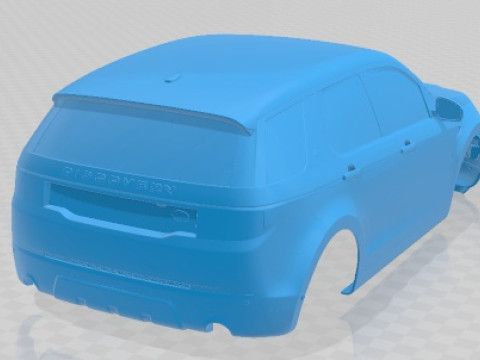Land Rover Discovery Sport 2015 Printable Body Car Modelo de Impressão 3D