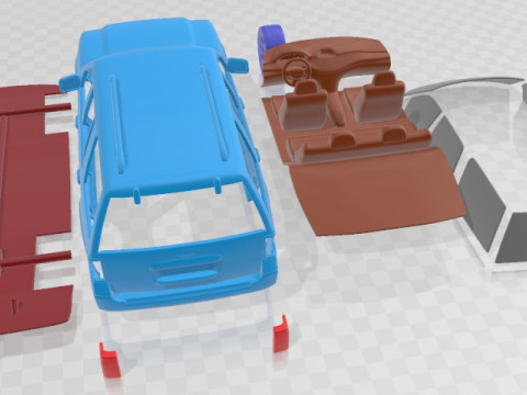 Expedition Limited 2007 Printable Car 3D Print Model