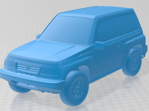 Suzuki Vitara 1989 Printable Car 3Dプリントモデル