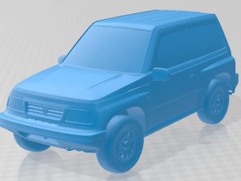 Coche Imprimible Suzuki Vitara 1989 Modelo de impresión 3D