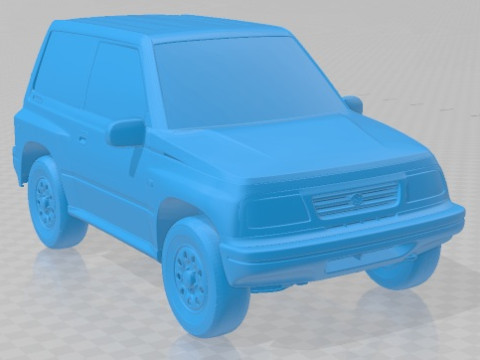 Suzuki Vitara 1989 Printable Car 3D Print Model