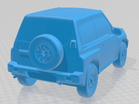 Suzuki Vitara 1989 Printable Car 3D Print Model