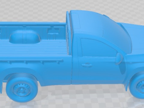 Mitsubishi L200 Regular Cab 2019 Printable Car Model Cetak 3D
