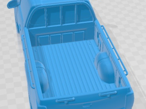 Mitsubishi L200 Regular Cab 2019 Printable Car Model Cetak 3D