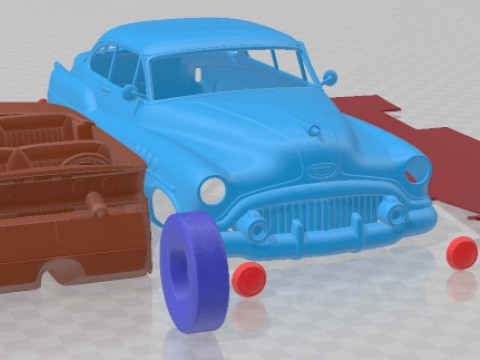 Buick Roadmaster Riviera 1952 Printable Car 3D 打印模型