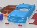 Cadillac Deville Coupé 1958 Voiture imprimable Modèles 3D en vedette
