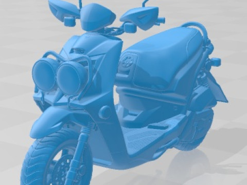 Yamaha Zuma 125 Scooter 2014 Printable Modello di stampa 3D