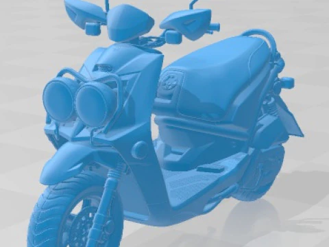 Scooter Yamaha Zuma 125 2014 stampabile Modello di stampa 3D
