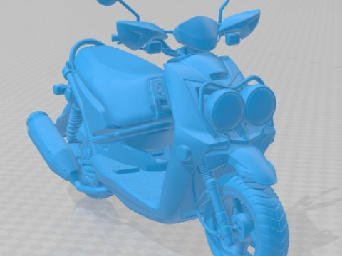 Yamaha Zuma 125 Scooter 2014 Printable 3Dプリントモデル