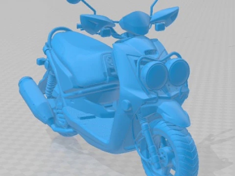 Yamaha Zuma 125 Scooter 2014 Printable 3D Print Model