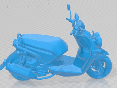 Yamaha Zuma 125 Scooter 2014 Printable 3Dプリントモデル