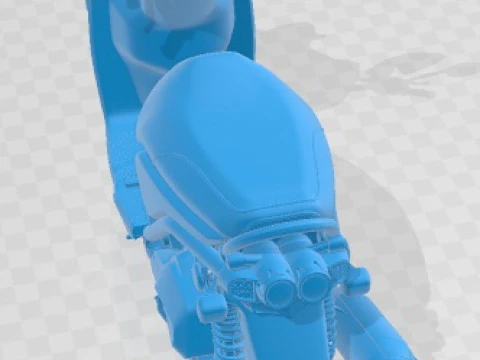 Yamaha Zuma 125 Scooter 2014 Printable 3D Print Model