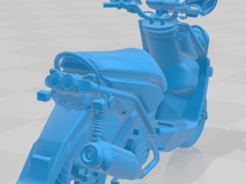 Yamaha Zuma 125 Scooter 2014 Printable 3Dプリントモデル