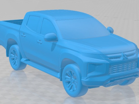 Mitsubishi L200 2019 Printable Car 3D 프린트 모델