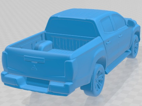 Mitsubishi L200 2019 Printable Car 3D 프린트 모델