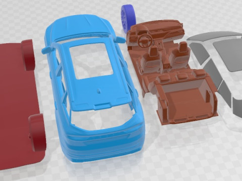 Geely Bo Yue Pro 2022 Printable Car Modèles 3D en vedette
