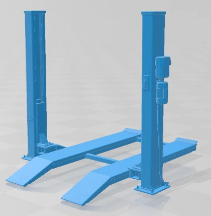 Car Jack Lift Printable 3D Print Model .c4d .max .obj .3ds .fbx .stl .blend 