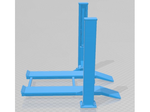 Car Jack Lift Printable 3D Print Model