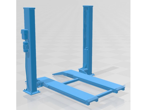 Car Jack Lift Printable 3D Print Model