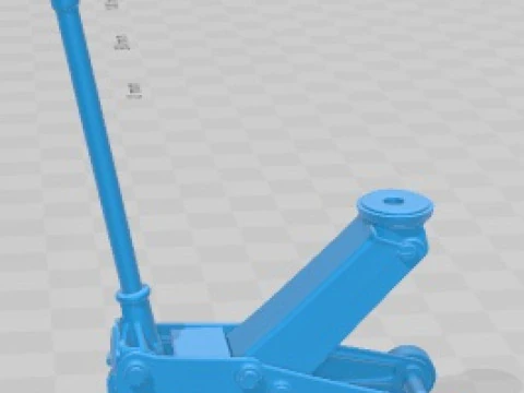 Car Jack Lift 2 Printable 3D Print Model