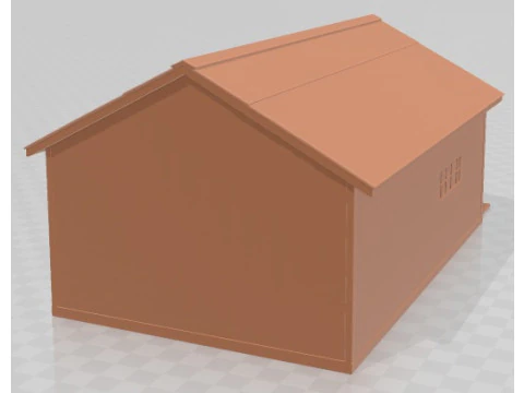 Garage 1 afdrukbaar 3D printmodel