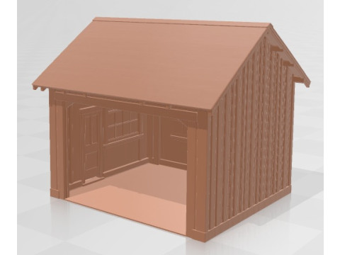 Garage 2 Printable Modelo de impresión 3D