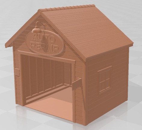Garage 3 Printable 3D printmodel .c4d .max .obj .3ds .fbx .stl .blend