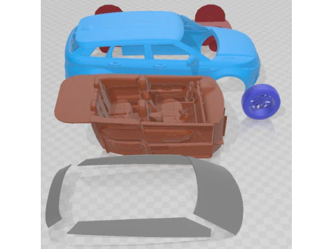 Range Rover Evoque 2016 Printable Car 3D Print Model
