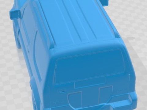 Suzuki Jimny 2013 Printable Car 3D Print Model