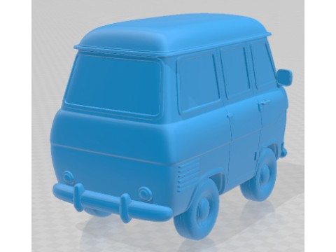 Avia Siata - мультяшний іграшковий фургон для друку 3D Принт Модель