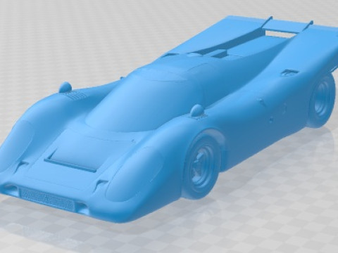 Porsche 917 K 1969 Printable Car Model do druku 3D