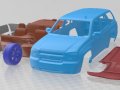 Chevrolet Trailblazer SS 2002 Voiture imprimable Modèles 3D en vedette