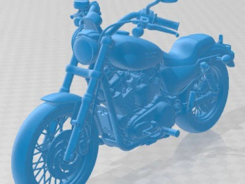 Harley Davidson Sportster 1200 2010 Moto para imprimir Modelo de Impressão 3D