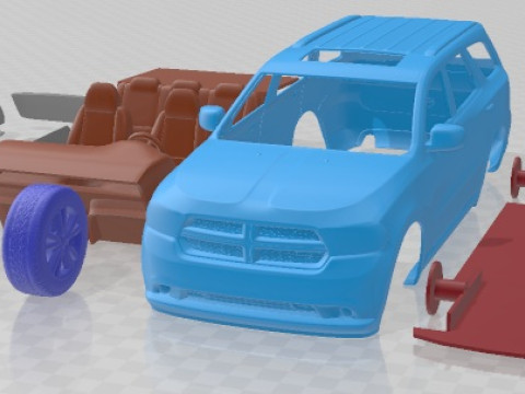 Автомобиль для печати Dodge Durango 2011 3D Принт Модель