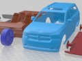 닷지 듀랑고 2011 인쇄용 자동차 3D 프린트 모델