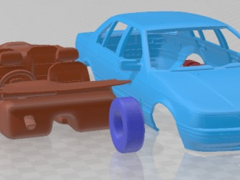 Автомобиль для печати Falcon 1988 3D Принт Модель