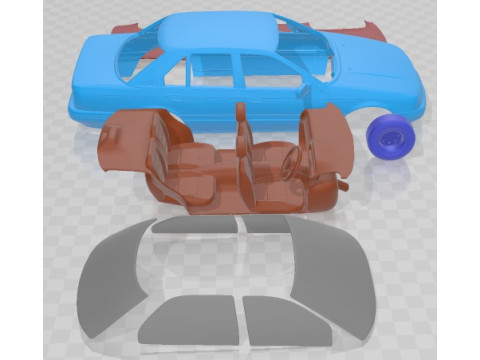 Автомобиль для печати Falcon 1988 3D Принт Модель