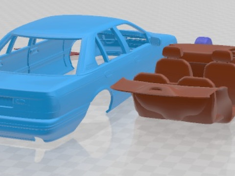 Автомобиль для печати Falcon 1988 3D Принт Модель