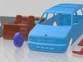 닷지 캐러밴 1990 인쇄용 자동차 3D 프린트 모델