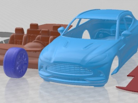 Автомобиль для печати Aston Martin DBX Straight Six 2022 3D Принт Модель