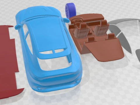 Aston Martin DBX Straight Six 2022 Printable Car 3D Print Model