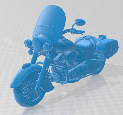 Indian Chief Vintage 2012 motocykl do druku Model do druku 3D .c4d .max .obj .3ds .fbx .stl .blend 