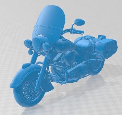 Indian Chief Vintage 2012 Printable Motorbike 3D Print Model .c4d .max .obj .3ds .fbx .stl .blend 