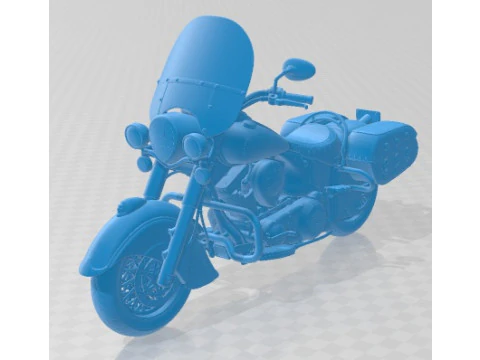 Moto para imprimir Indian Chief Vintage 2012 Modelo de Impressão 3D