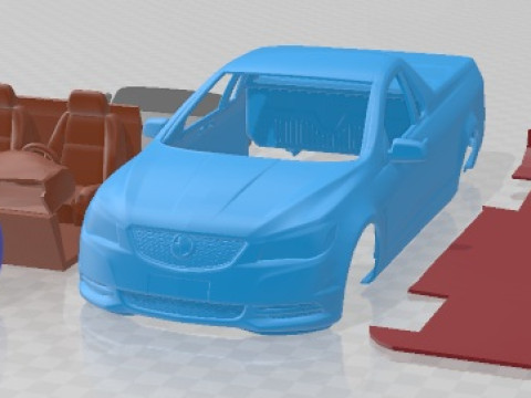 Holden VF Commodore UTE 2014 afdrukbare auto 3D printmodel