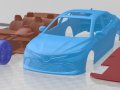Toyota Camry XLE 하이브리드 2017 인쇄 가능한 자동차 3D 프린트 모델