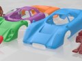 Mclaren M6 GT 1969 Grand Prix Race Printable Car 3D Print Model