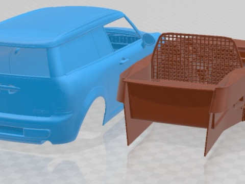 Автомобіль для друку Mini Clubvan 2013 року 3D Принт Модель