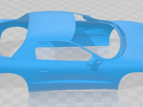 ポンティアック ファイアバード フォーミュラ 1993 印刷可能なボディカー 3Dプリントモデル